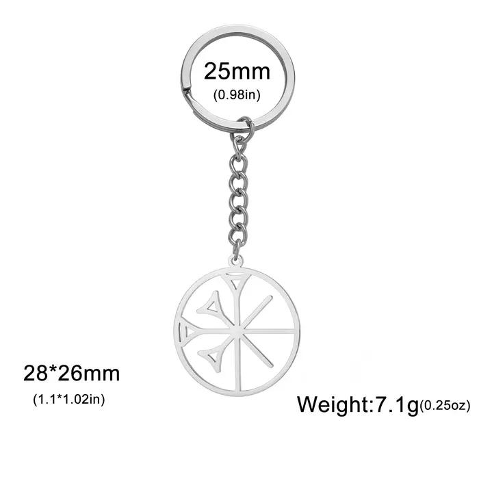LIKGREAT-Collier Rétro Annunaki Anu God pour Femme et Homme, Pendentif Rond Cunéiforme, Bijoux Mésop