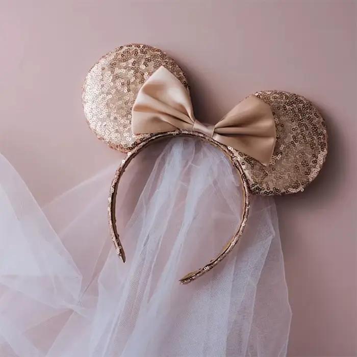 Voile de diadème couronne pour la mariée, accessoires photo, cadeau de décoration, fête d'enterremen