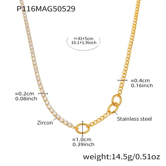 Liora – collier pendentif danseuse distinctive pour femmes, chaîne en acier inoxydable, Zircon, brel
