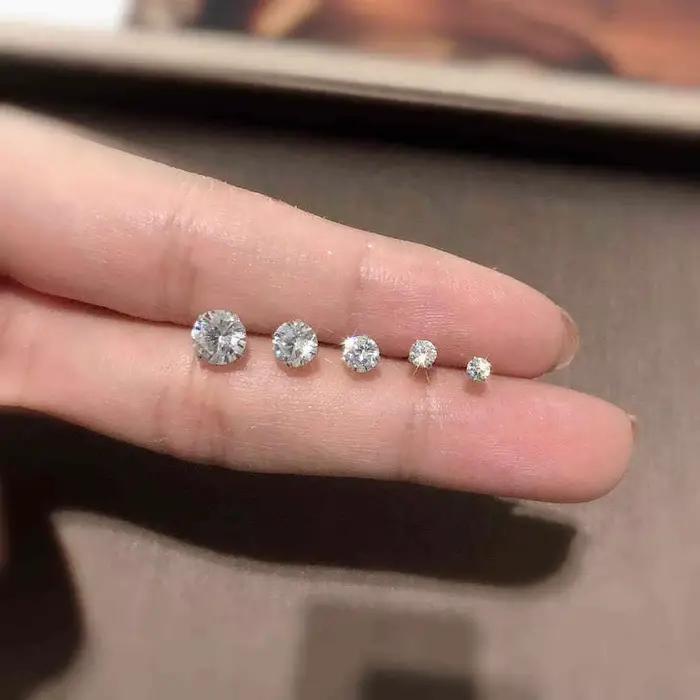 Boucles d'oreilles en argent regardé 2020 pour femmes, zircone super brillante, bijoux en gros, offre spéciale, nouvelle arrivée, livraison gratuite, 925, RJ126