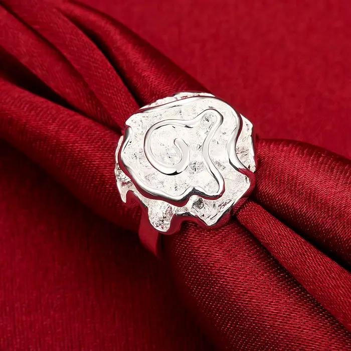 Bague de mariage en argent Sterling 925 pour femmes