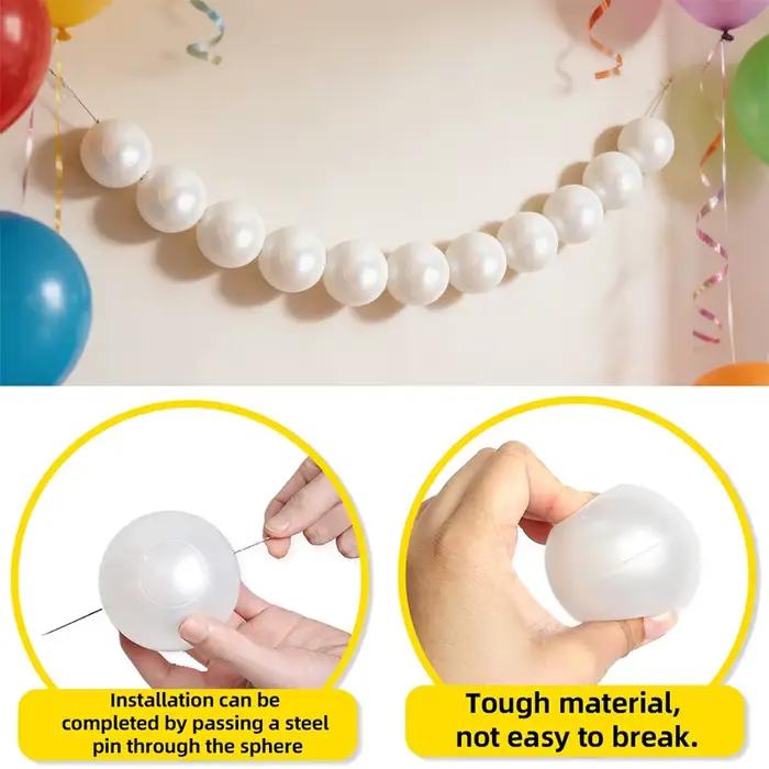 Guirlande de perles pour fond de scène de mariage