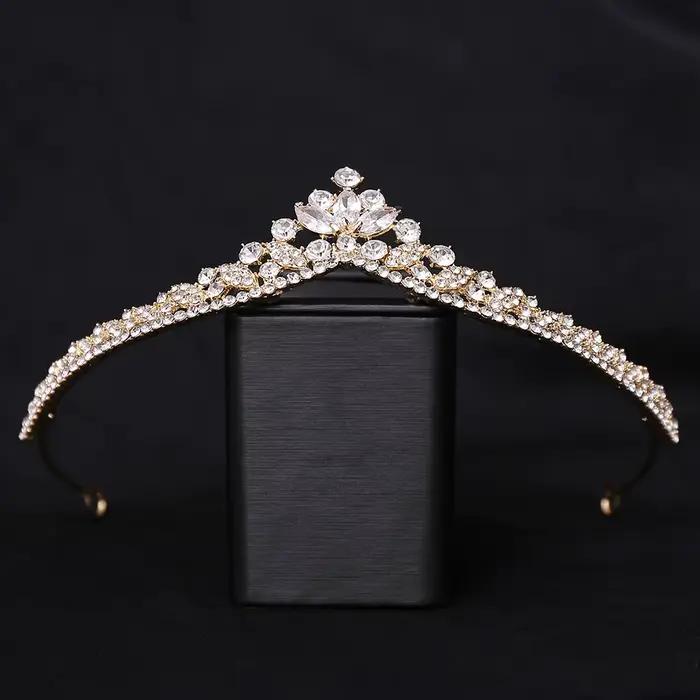 Couronne diadème de princesse pour femmes et filles