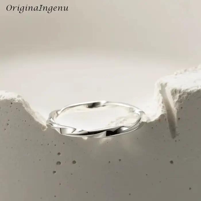 Bague en argent sterling 925 pour femme, alliance de mariage personnalisée, élégante et durable pour les occasions spéciales
