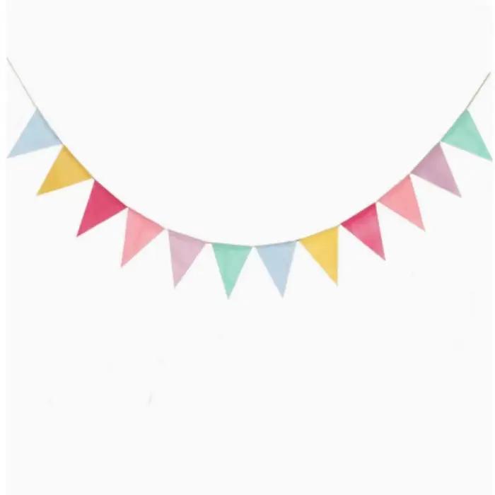 Guirlande triangulaire de décoration de mariage
