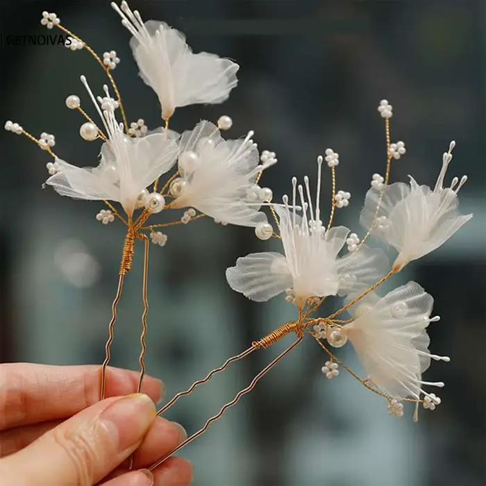 Pinces à cheveux en forme de U en perle GETNOIVAS pour mariage élégantes et sophistiquées pour femmes occasions spéciales