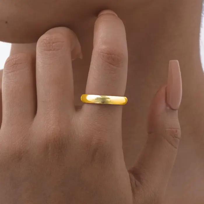 Bagues plaquées or 14K pour femmes élégantes durables pour toutes les occasions mariage saint-valentin anniversaire quotidien