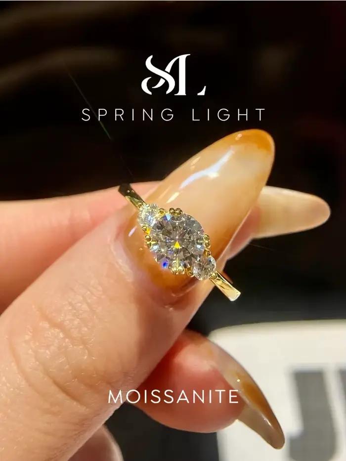 Baguette en moissanite 1,2 carats pour femmes, alliance de mariage en argent sterling 925 et or 18 carats, élégante et brillante pour célébrer l'amour occasions spéciales