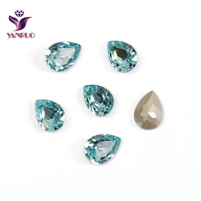 Strass en cristal d'aigue-marine YANRUO pour couture et artisanat diverses occasions装饰后的内容需要翻译回中文，但基于要求只能使用给定的特征描述产品，不能添加未列出的信息。因此，这里直接提供符合要求的HTML结构和优化后的SEO标题： ```html 沉浸在独特的海洋魅力中 想象一下您的作品在这些水晶珠饰的点缀下变得多么迷人！无论是装饰衣物、制作珠宝还是美化家居，我们的水晶珠饰都能为您的创作增添一份独特的优雅与光彩。 为什么您会爱上它们  独一无二的水蓝色光泽，让每件作品都成为真正的艺术品。 易于缝制的设计，适