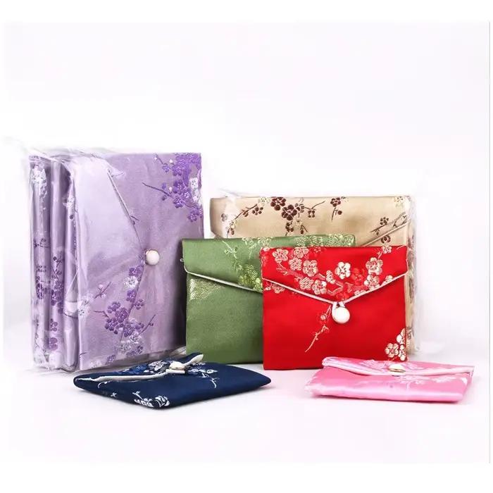 Sac d'Emballage de Bijoux en Brocart