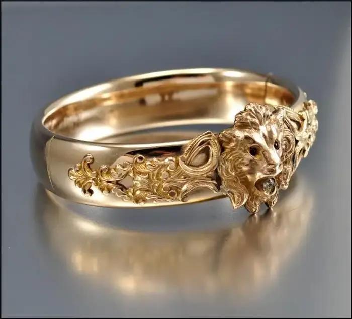 Bagues en or pur et zircon blanc élégantes pour femmes occasions spéciales mariage anniversaire quotidiennes cadeau romantique