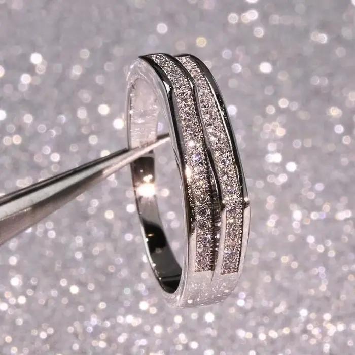 Bagues simples en argent Sterling 925 pour femmes