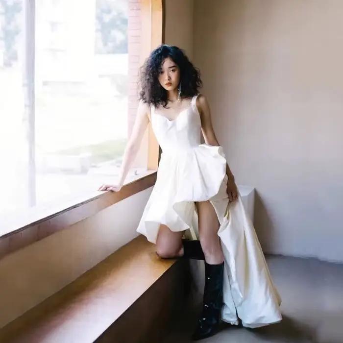 Nicemix – robe de mariée française blanche pour femmes