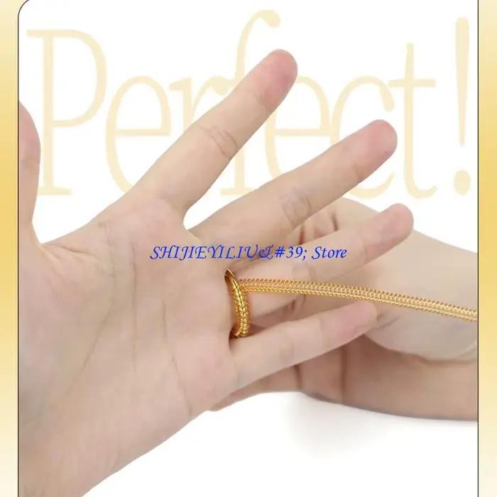 E21F 4 pièces/ensemble ajusteur bague Invisible en spirale pour anneaux amples