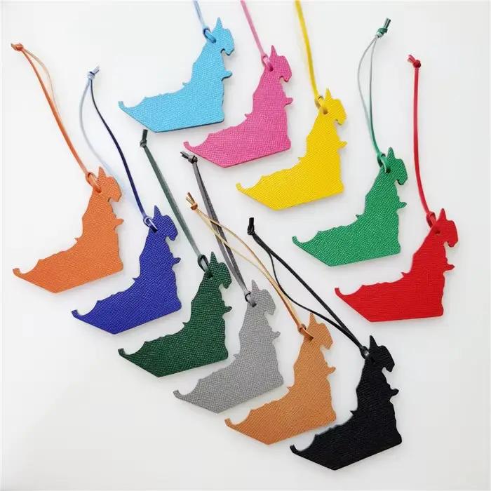 Sac à main en cuir véritable personnalisé pour femme, accessoire de bijoux suspendus, avec lettres, arabie saoudite, arabie saoudite