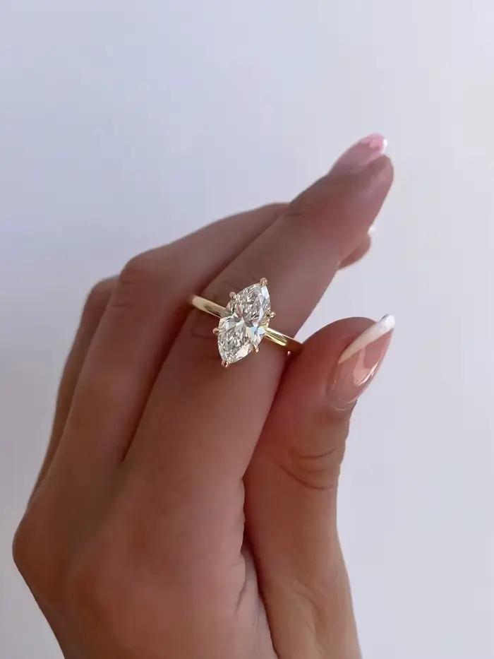 Alliance en argent sterling 925 sertie de zircon blanc élégante pour femmes occasions spéciales fiançailles mariage