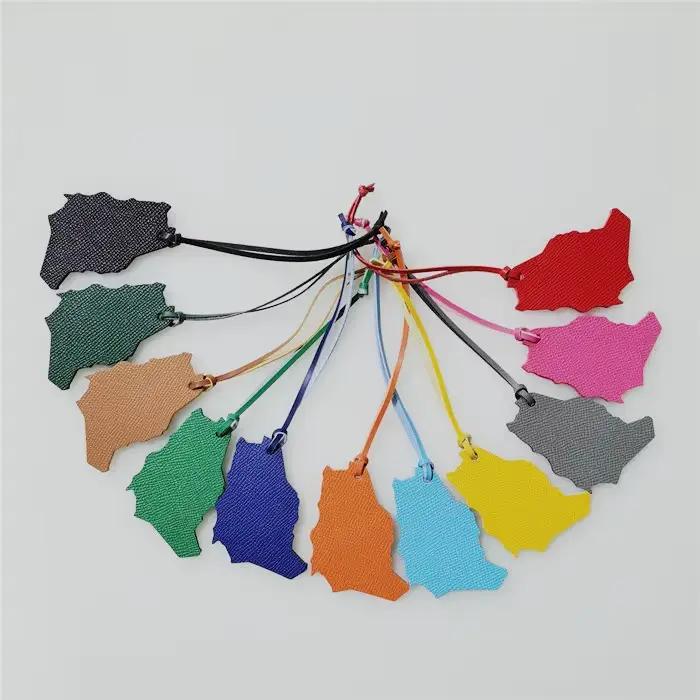 Sac à main en cuir véritable personnalisé pour femme, accessoire de bijoux suspendus, avec lettres, arabie saoudite, arabie saoudite
