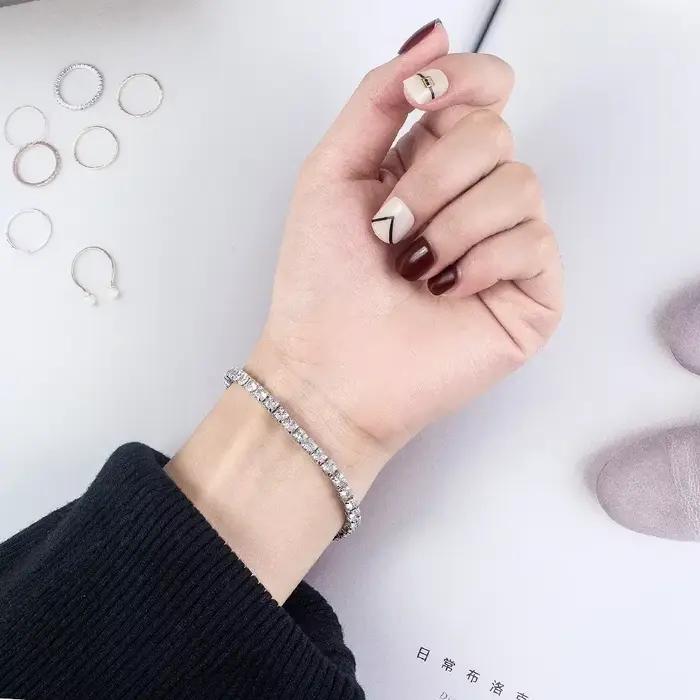 Bracelets en argent Sterling S925 pour femmes