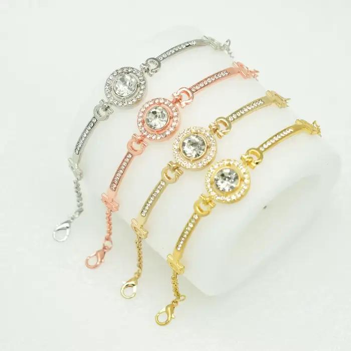 Bracelets géométriques en Zircon pour femmes