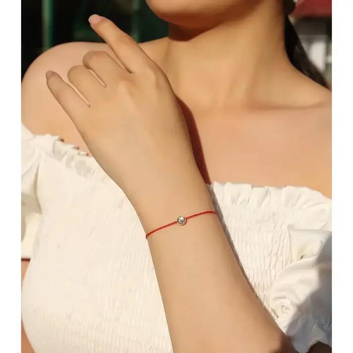 Bracelet en Moissanite VVS1, certifié GRA, diamant de laboratoire de 0,3 carat, cordon réglable 6 couleurs, bijoux élégants pour femmes