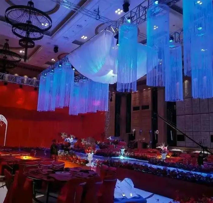10 Ensembles de Anneaux de Suspension pour Décoration de Plafond avec Cerceau de Rideau et Guirlande Grande Roue -