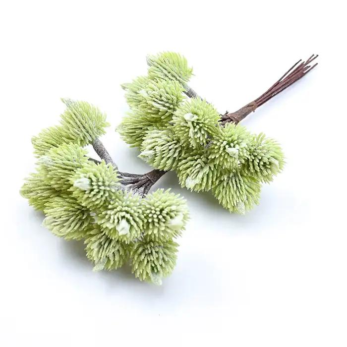 10 pièces plantes artificielles bon marché décorations de noël pour la maison mariage fleurs décoratives couronnes Diy cadeaux boîte produits ménagers