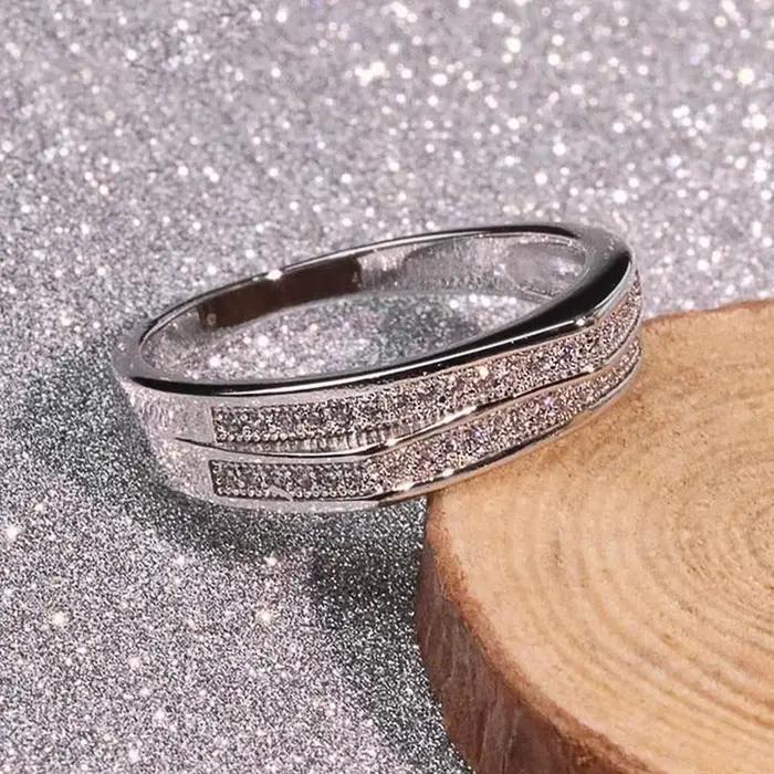 Bagues simples en argent Sterling 925 pour femmes