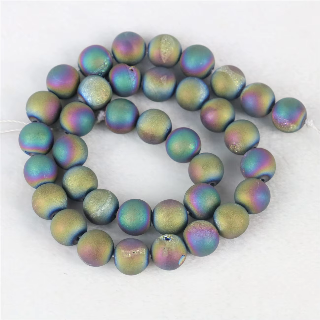 Perles rondes de rêve en cristal pour femmes, accessoires en pierre naturelle, bricolage, fait à la 