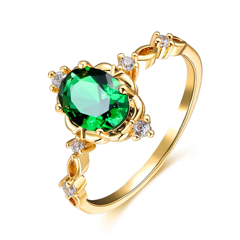 Bague de mariage à breloques couleur or argent, opale blanche, pierre ovale, bague de fiançailles, m
