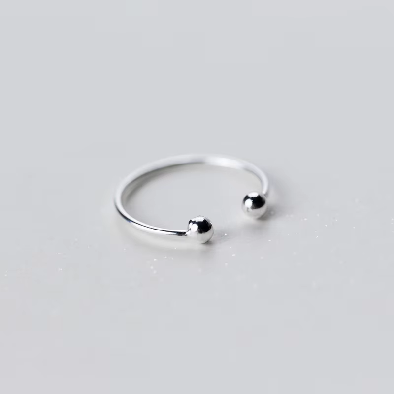 La Monada – bagues femme en argent 925 véritable, 46-50mm, mode, bague femme, pour filles, minimalis