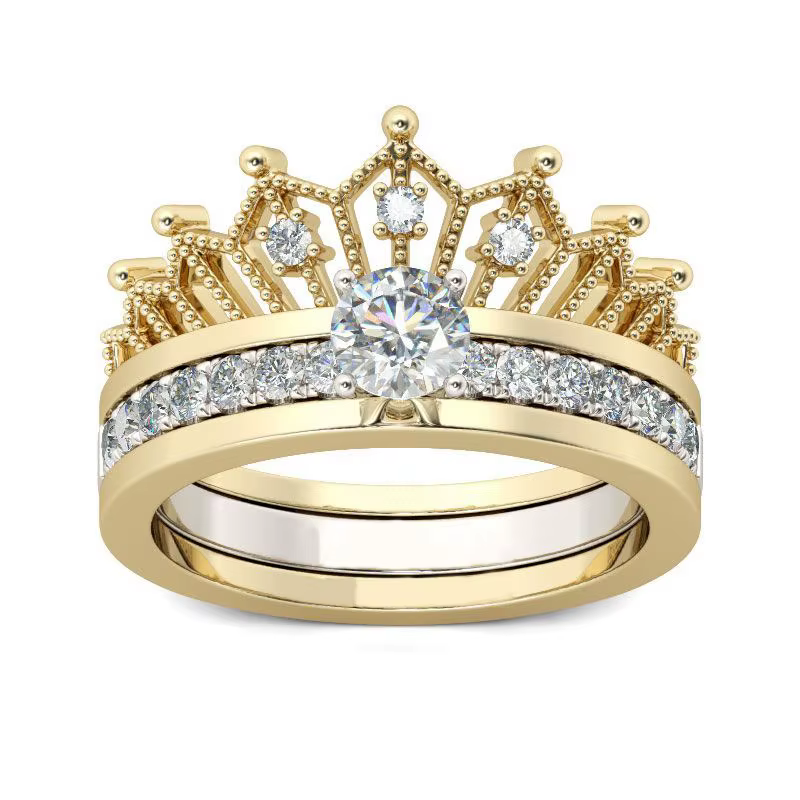 Bagues amovibles pour adolescentes, poignées de couronne exquises, bijoux pour femmes, accessoires d