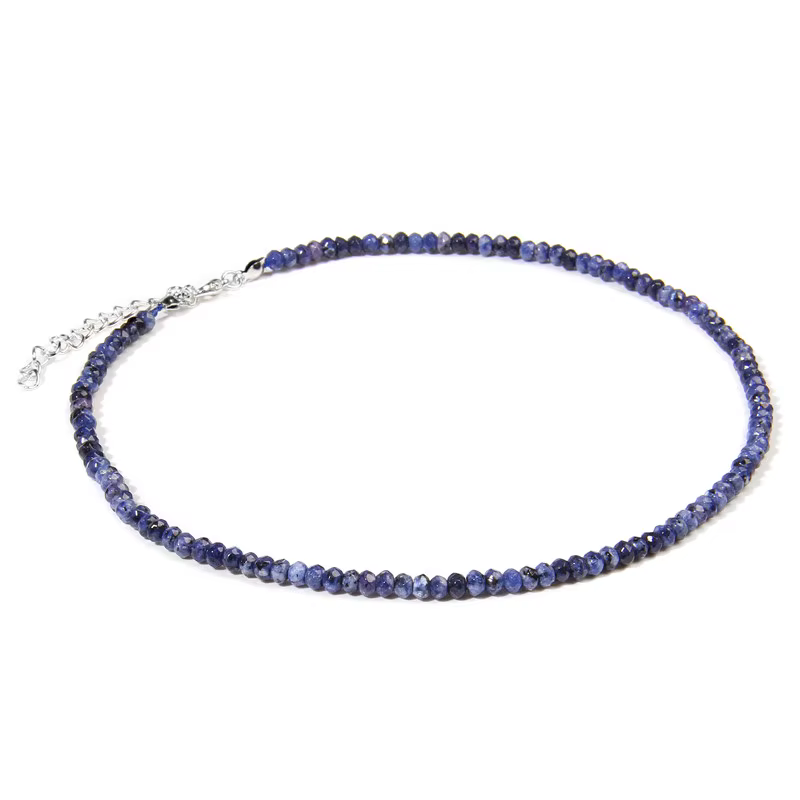 Collier minimaliste coréen Simple et coloré, colliers de perles en pierre colorée, bijoux délicats p