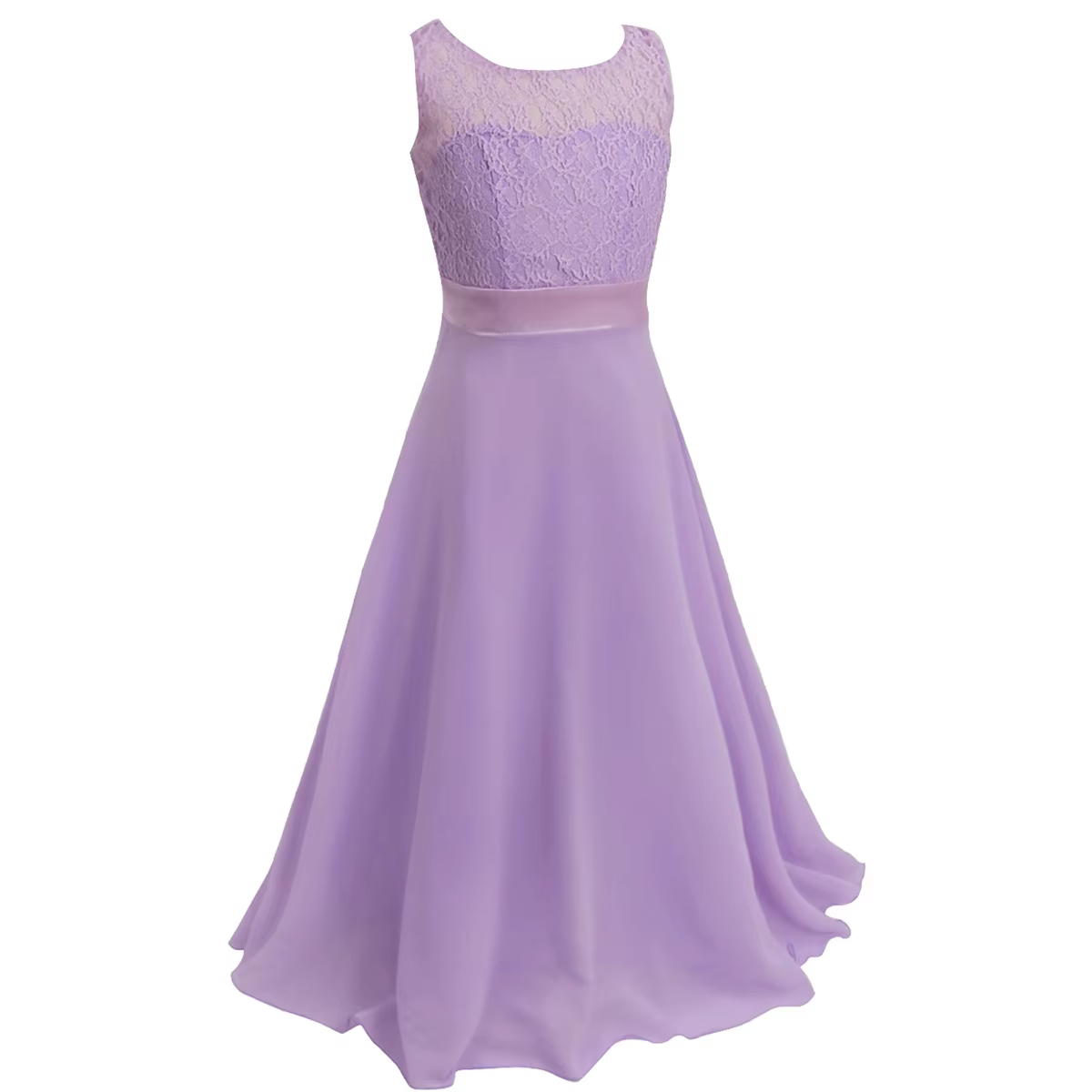 Robes de demoiselle d'honneur élégantes pour filles, robe de soirée pour filles, robe de mariée pour