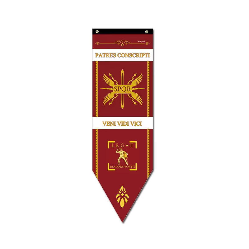 Drapeau légionnaire romain SPQR Rome Empire Légions Bannières de guerre Maison Chambre Décor Maison 