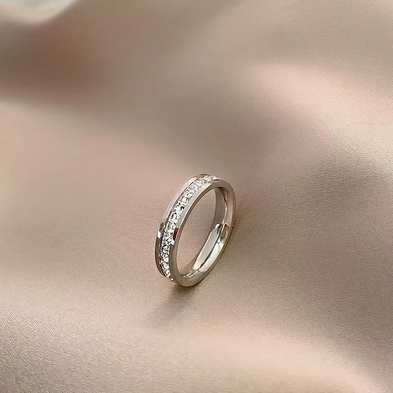 Bagues de luxe en zircone AAA CZ, couleur or Rose 18KGP, pour femmes et hommes, bijoux de mariage en