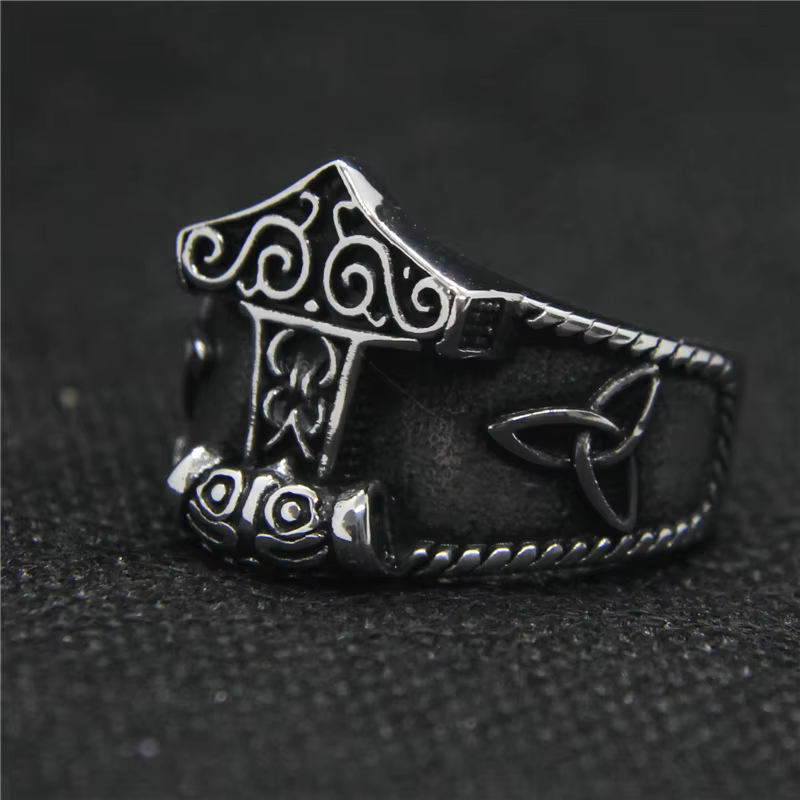 Bague en acier inoxydable 316L pour hommes, 7-13, bague de fête, tendance, livraison directe