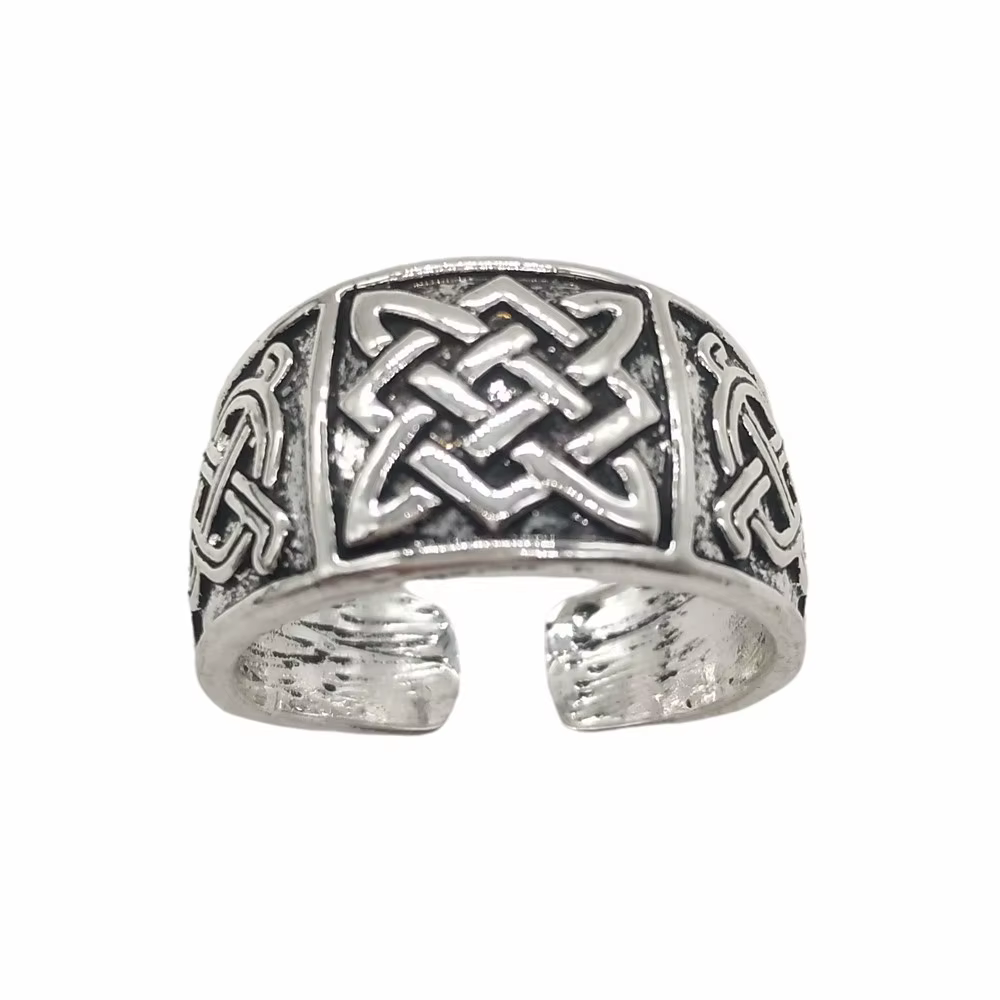 Bague Slavic Star of Russia Symdangers pour hommes et femmes, oral alière réglable, Vintage, SvarAus