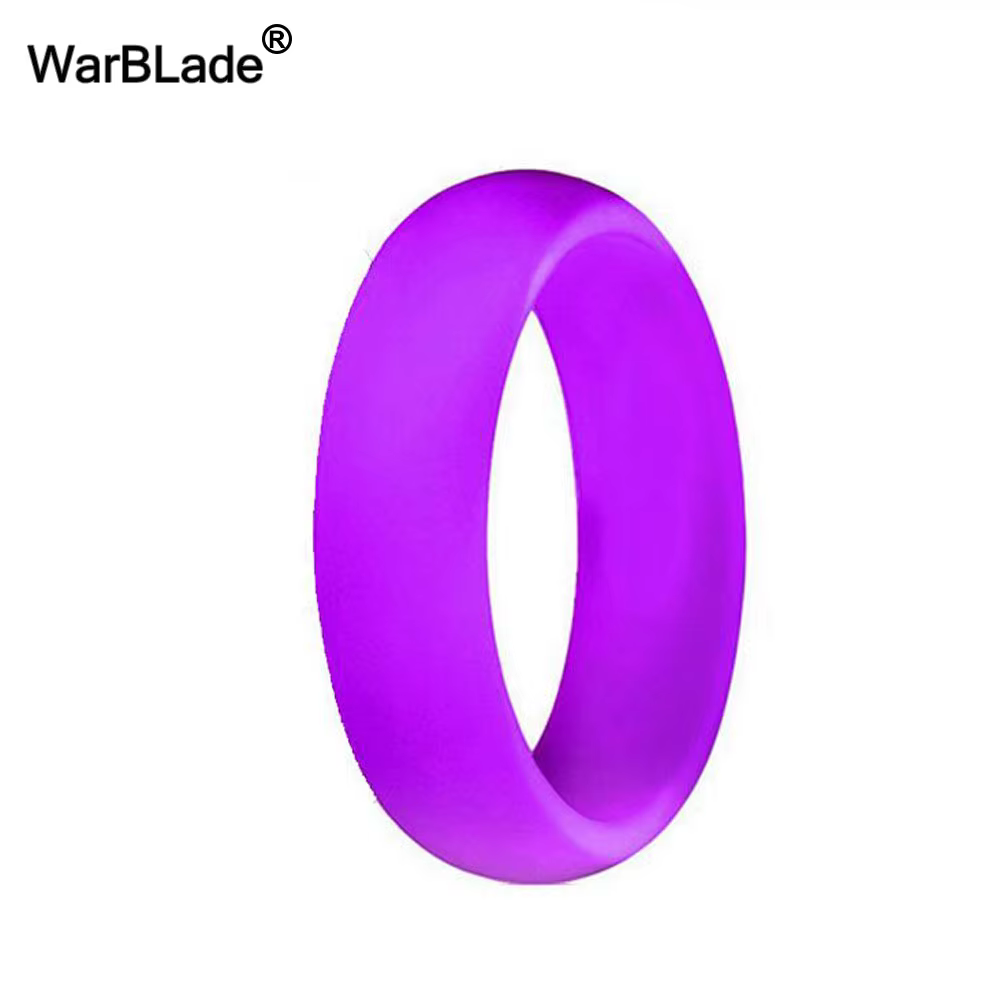 WarBlade-Bagues en Silicone de Qualité Alimentaire pour Femme, Bandes de Caoutchouc de Mariage, Hypo