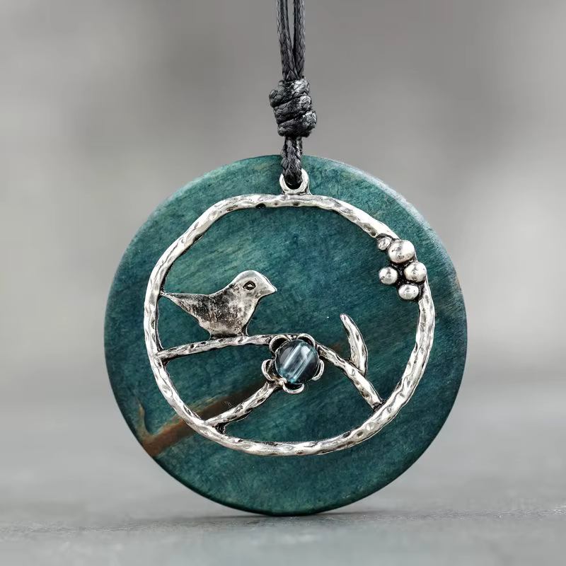 Grand Collier rond Long avec pendentif pour femme, chaîne de chandail, accessoires de Costume, bijou