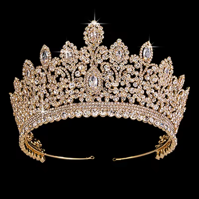 Couronne De Mariage en cuivre CZ, bijoux Vintage, tiare De mariée ethnique, luxe, strass, BC3715
