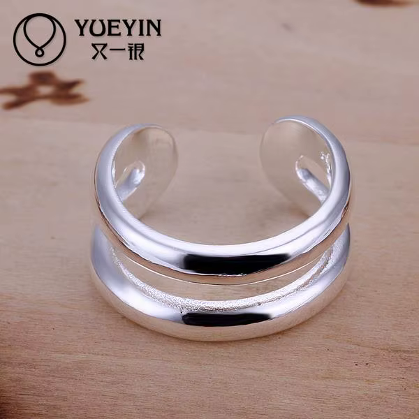 Bagues de mariage couleur argent pour femmes, bijoux de fiançailles, Super offre, haute qualité, bri