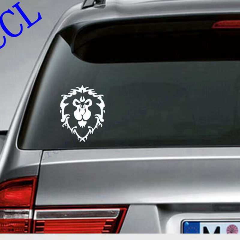 Autocollant de voiture du jeu WOW World of Warcraft Alliance, Horde ou Alliance