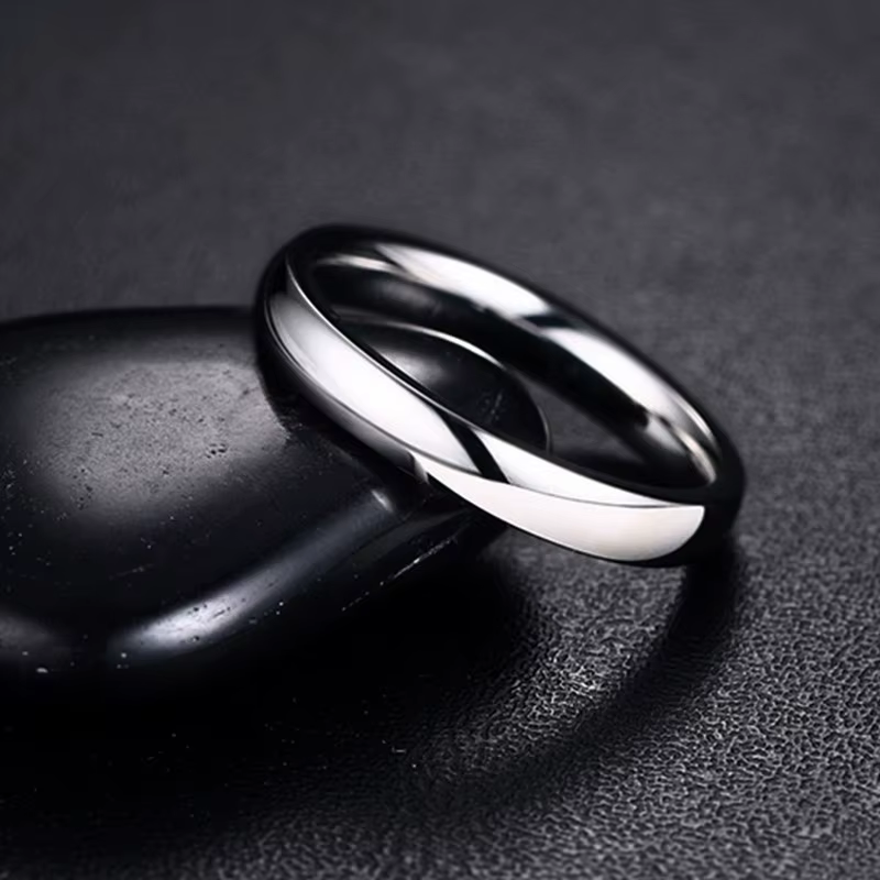 Vnox – bagues de mariage pour hommes et femmes, accessoire unisexe de base, ne se décolore jamais, e