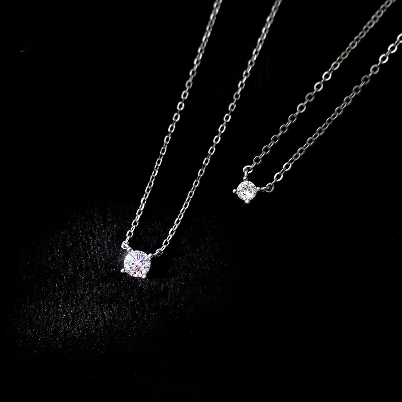 La Monada-Collier Minimaliste en Argent Fin 4.8 pour Femme, Bijoux de Cou à la Mode, Pmot925, 38 + 9