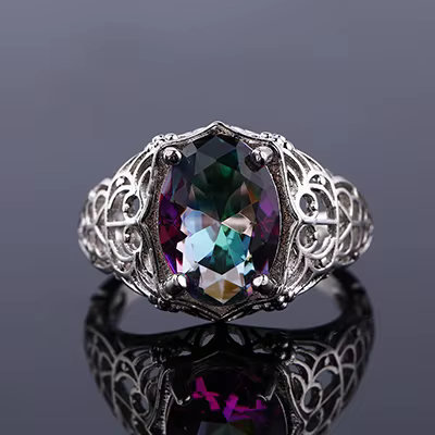 Bagues de luxe en argent 100% S925 pour femmes, accessoires de fête de mariage et de fiançailles, gr