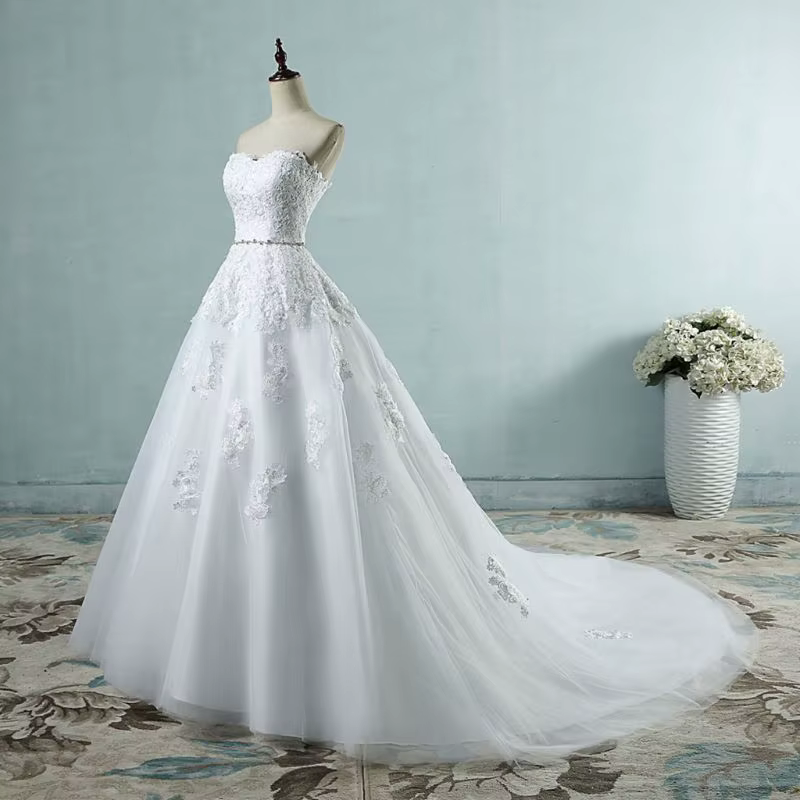 Jupon de mariage pour mariée, jupe de traîne sans fil, 2 cerceaux, taille élastique, cordon de serra