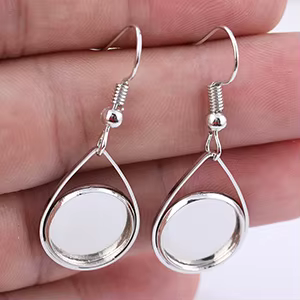 Onwear 20 pièces cabochon plaqué or 12mm paramètres de base bricolage lunette vierges pour les fourn