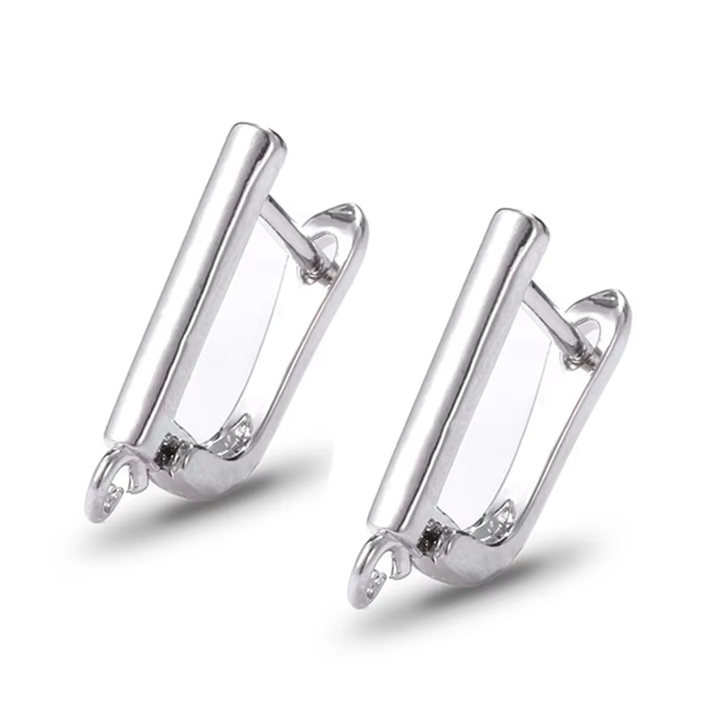 PeFête in-Boucles d'oreilles en laiton pour femmes, accessoires de bijoux pour bricolage, fourniture