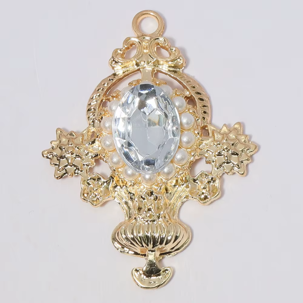SKYE CIEL 10 pièces alliage bijoux accessoires mode personnalité diamant pendentif bricolage cheveux