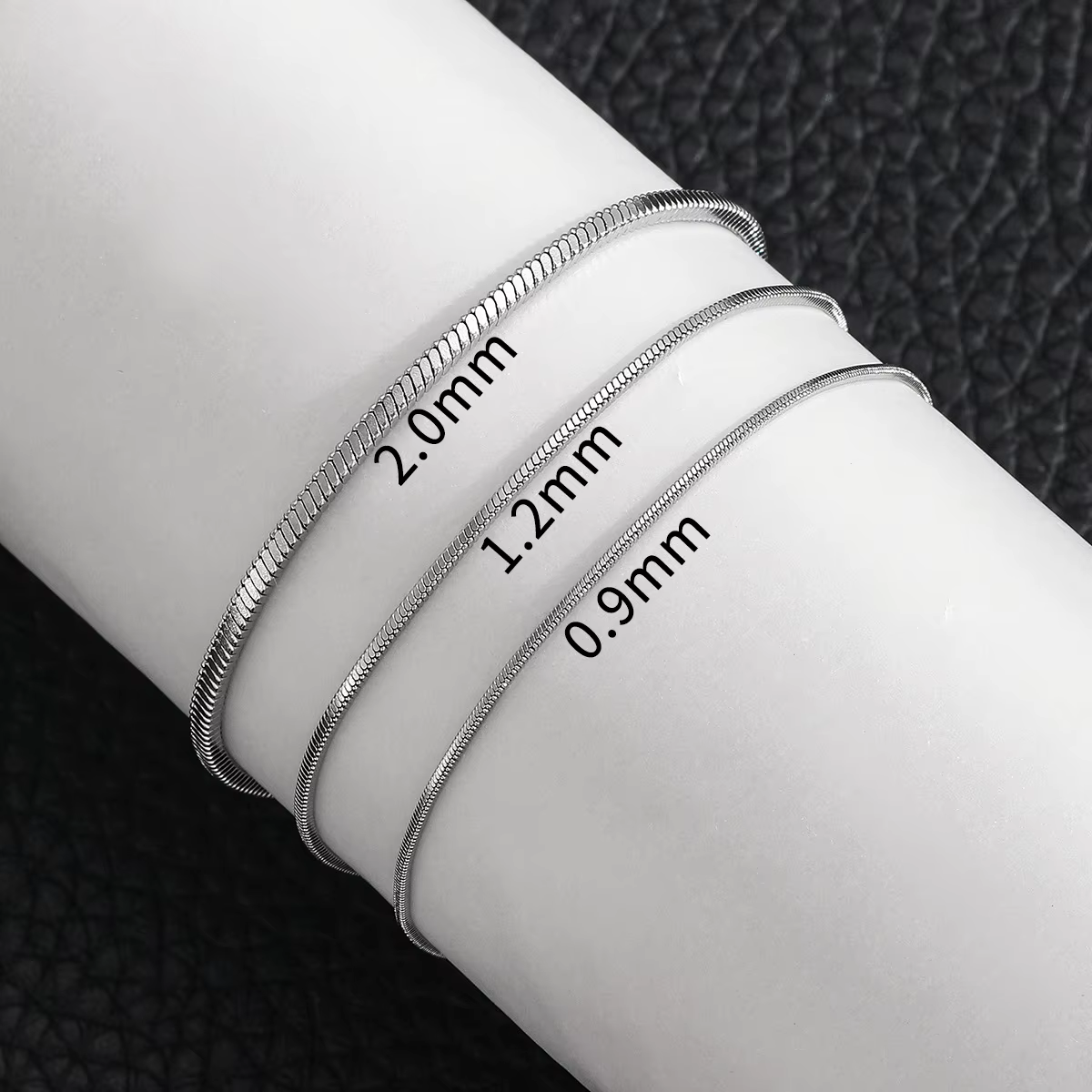 Bracelet Carré Simple en Acier Inoxydable pour Homme et Femme, Bijoux Hip-Hop, Accessoires de ix, Sa
